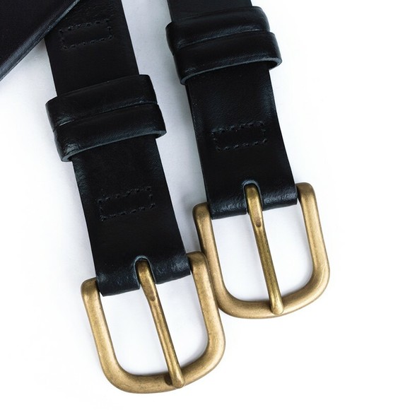 NEIL BARRETT BLACK CLASSIC BELT | MENS - Picture 1 of 4
